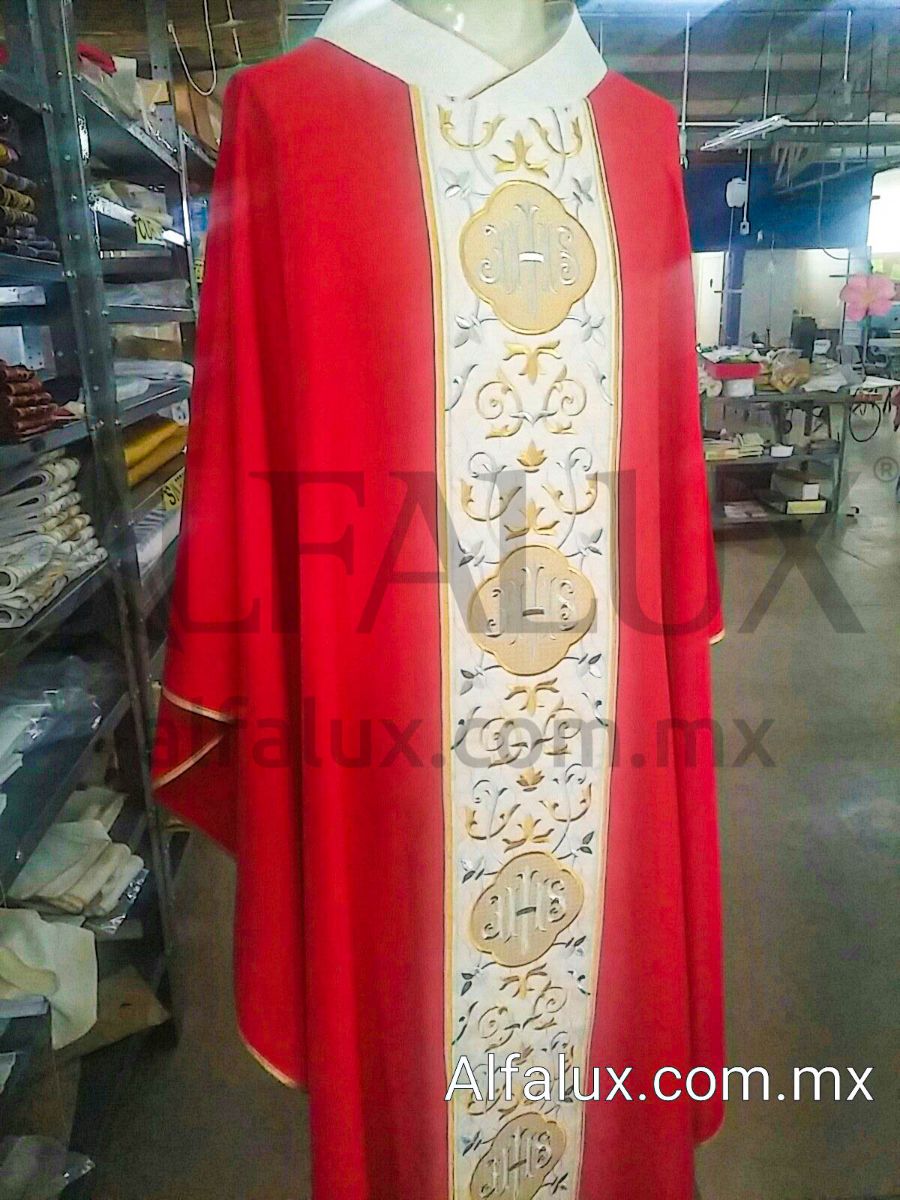 07 JHS Rojo Central Brocado 312